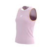 COMPRESSPORT Koszulka biegowa damska TRAIL RACING TANK roseate