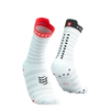 COMPRESSPORT Skarpetki do biegania PRORACING SOCKS V4 ULTRALIGHT RUN HIGH white/red/black