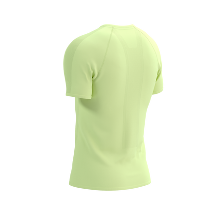 COMPRESSPORT Koszulka biegowa męska TRAIL RACING SS T-SHIRT shadow lime