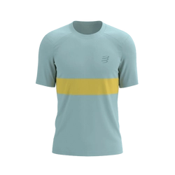 COMPRESSPORT Koszulka biegowa PERFORMANCE SS T-SHIRT ether/lemon