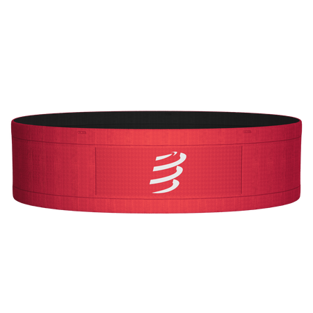 COMPRESSPORT Pas biegowy FREE BELT fluo red/black