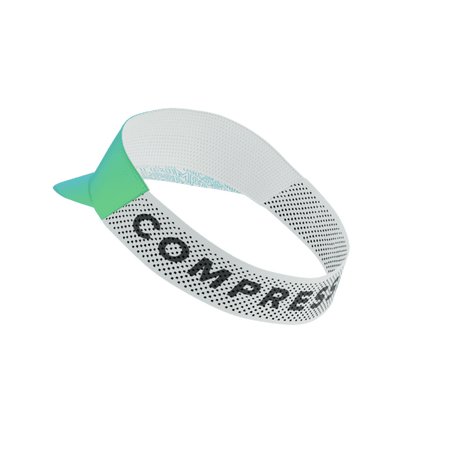 COMPRESSPORT Daszek biegowy PRO RACING VISOR star white/blue green