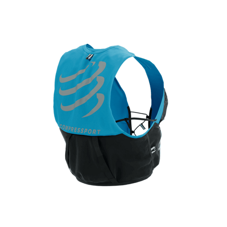COMPRESSPORT Plecak do biegania ULTRUN EVO 10 PACK norse blue +2x soft flask