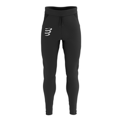 COMPRESSPORT Spodnie biegowe męskie HURRICANE WINDPROOF SEAMLESS PANTS black