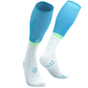 COMPRESSPORT Skarpety kompresyjne FULL SOCKS OXYGEN norse blue/neon green