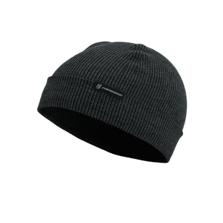 COMPRESSPORT Czapka zimowa PODIUM BEANIE raven