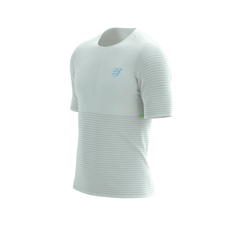 COMPRESSPORT Koszulka biegowa PRO RACING SS T-SHIRT star white