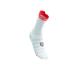 COMPRESSPORT Skarpetki do biegania PRORACING SOCKS V4 ULTRALIGHT RUN HIGH white/red/black