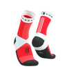 COMPRESSPORT Skarpetki do biegania ULTRA TRAIL SOCKS V2.0 white/fluo red