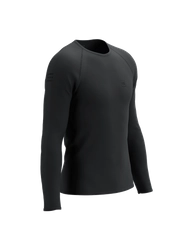 COMPRESSPORT Koszulka biegowa z długim rękawem TRAINING LS T-SHIRT black
