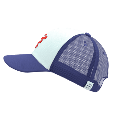 COMPRESSPORT Czapka lifestyle TRUCKER CAP orient blue/star white