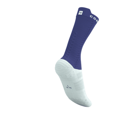 COMPRESSPORT Skarpetki rowerowe PRORACING SOCKS V4 BIKE orient blue/white