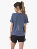 COMPRESSPORT Koszulka biegowa damska PERFORMANCE SS T-SHIRT indigo