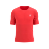 COMPRESSPORT Koszulka biegowa PRO RACING SS T-SHIRT fluo red