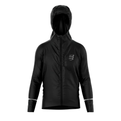 COMPRESSPORT Kurtka biegowa przeciwdeszczowa THUNDERSTORM WATERPROOF 25/75 JACKET black