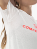 COMPRESSPORT Koszulka lifestyle damska PODIUM SS T-SHIRT sugar