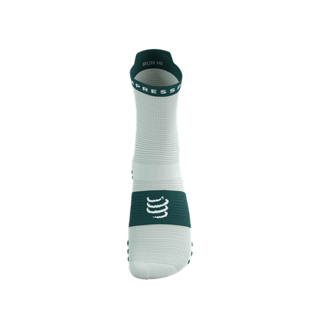 COMPRESSPORT Skarpetki do biegania wysokie PRORACING SOCKS V4 RUN HIGH sugar/storm