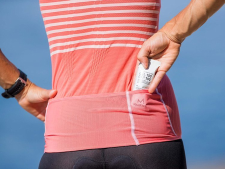 COMPRESSPORT Triathlonowa koszulka kompresyjna damska TRI POSTURAL TANK TOP różowa