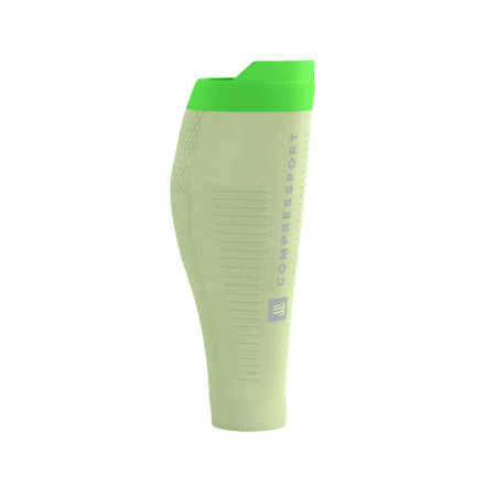COMPRESSPORT Opaski kompresyjne na łydki R2V3 lime/neon green