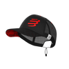 COMPRESSPORT Czapka biegowa z daszkiem RACING TRUCKER CAP black/red
