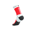 COMPRESSPORT Skarpetki do biegania ULTRA TRAIL SOCKS V2.0 white/fluo red