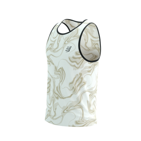 COMPRESSPORT Koszulka biegowa PERFORMANCE SINGLET sugar/camo print