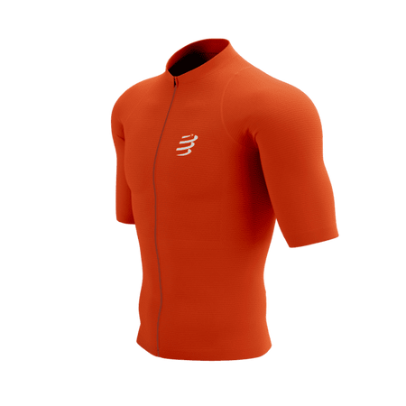 COMPRESSPORT Koszulka kompresyjna do biegania TRAIL RACING POSTURAL SS TOP tigerlily