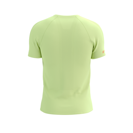 COMPRESSPORT Koszulka biegowa męska TRAIL RACING SS T-SHIRT shadow lime