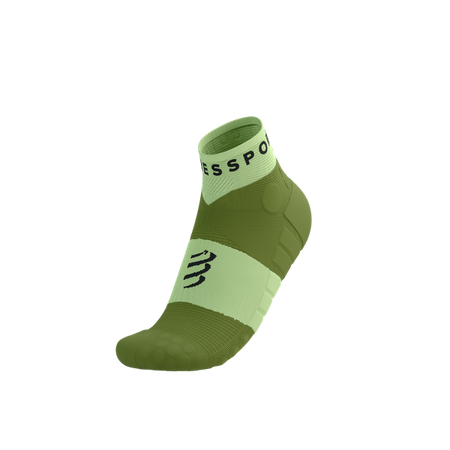 COMPRESSPORT Skarpetki do biegania ULTRA TRAIL LOW SOCKS V2.0 shadow lime/woodbine