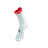 COMPRESSPORT Skarpetki do biegania PRORACING SOCKS V4 ULTRALIGHT RUN HIGH white/red/black