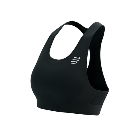 COMPRESSPORT Stanik sportowy FEELFREE SEAMLESS BRA black