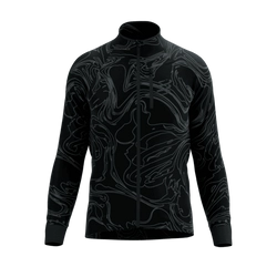 COMPRESSPORT Kurtka biegowa męska HURRICANE WINDPROOF JACKET AURORA black/aurora
