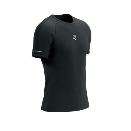 COMPRESSPORT Koszulka biegowa męska TRAIL RACING SS T-SHIRT black