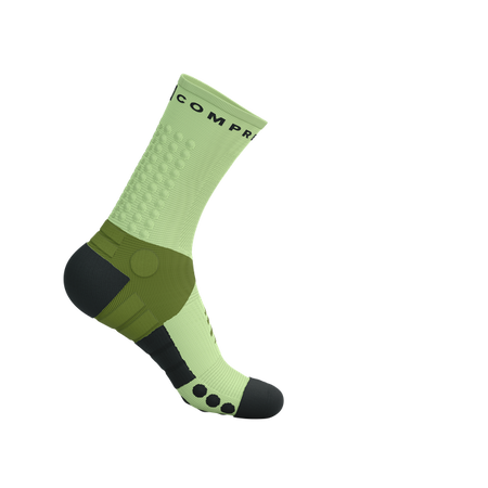 COMPRESSPORT Skarpetki do biegania ULTRA TRAIL SOCKS V2.0 woodbine/shadow lime