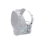 COMPRESSPORT Plecak do biegania ULTRUN EVO 10 PACK gray violet/blue green +2x soft flask