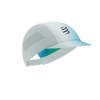 COMPRESSPORT Czapka biegowa PRO RACING CAP star white/blue green