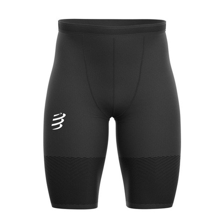 COMPRESSPORT Spodenki kompresyjne RUN UNDER CONTROL SHORT black