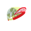 COMPRESSPORT Czapka biegowa PRO RACING CAP green camo/fluo red