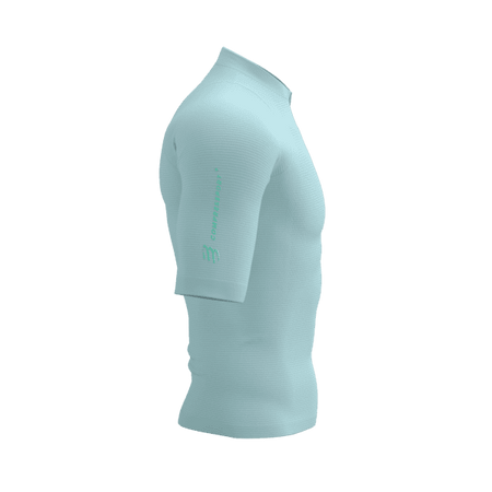 COMPRESSPORT Koszulka kompresyjna do biegania TRAIL RACING POSTURAL SS TOP ether