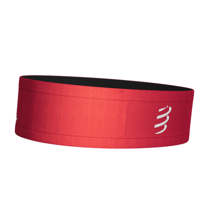 COMPRESSPORT Pas biegowy FREE BELT fluo red/black