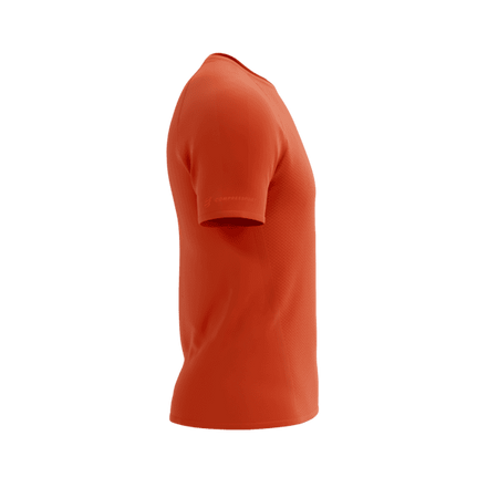 COMPRESSPORT Koszulka biegowa męska TRAIL RACING SS T-SHIRT tigerlily