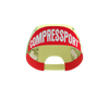 COMPRESSPORT Czapka biegowa PRO RACING CAP green camo/fluo red
