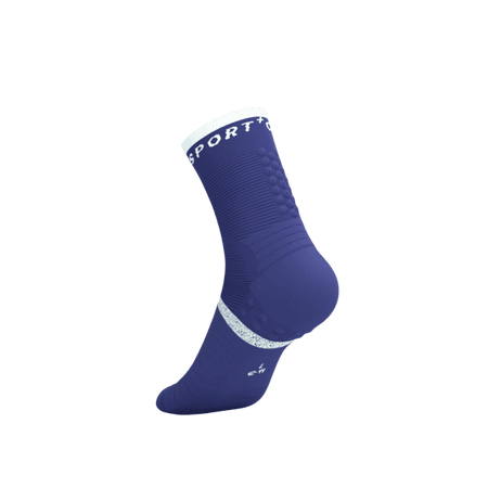 COMPRESSPORT Skarpetki do biegania PRO MARATHON SOCKS V2.0 orient blue/star white
