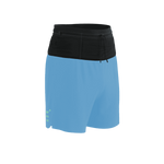 COMPRESSPORT Spodenki biegowe TRAIL RACING 2-IN-1 SHORT norse blue