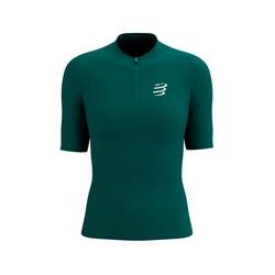 COMPRESSPORT Koszulka do biegania damska TRAIL RACING POSTURAL SS TOP storm/sugar