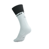 COMPRESSPORT Skarpetki kompresyjne do biegania MID COMPRESSION SOCKS V2.0 white/black