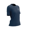 COMPRESSPORT Koszulka lifestyle damska PODIUM SS T-SHIRT blues