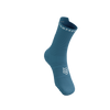 COMPRESSPORT Skarpetki do biegania wysokie PRORACING SOCKS V4 RUN HIGH niagara blue/white