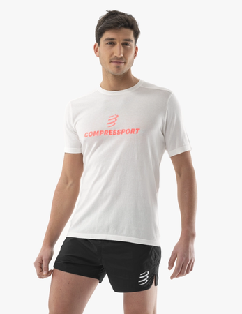 COMPRESSPORT Koszulka lifestyle męska PODIUM SS T-SHIRT sugar