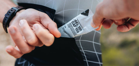 COMPRESSPORT Triathlonowa koszulka kompresyjna TRI POSTURAL AERO SS TOP black/white print